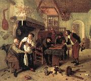 Jan Steen In the Tavern oil painting reproduction
